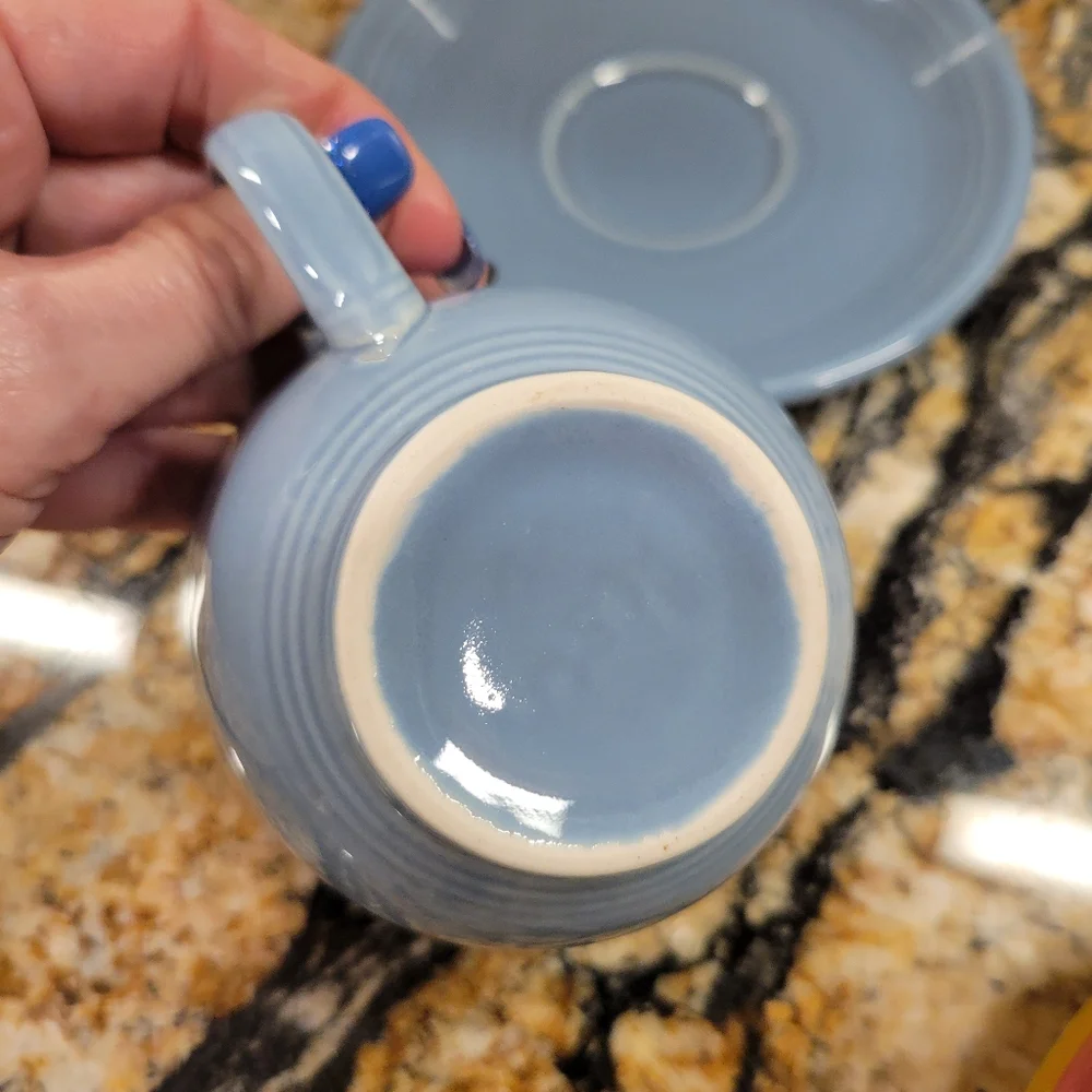 FIESTAWARE Periwinkle Cup & Saucer - Fiesta
